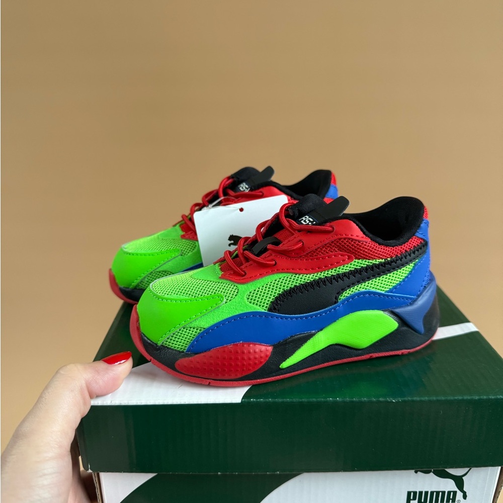 Puma RS-X Tailored AC Sneakers - Red, Green, Blue